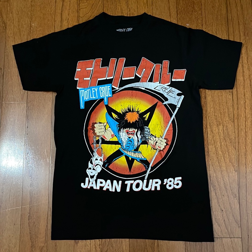 Motley‎ Crue Japan Tour 1985 T-Shirt